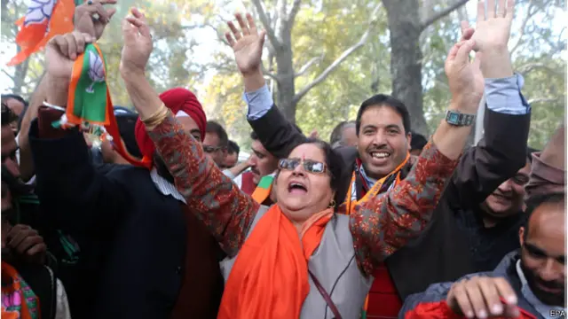 کشمیر سے بے دخل ہونے والے کشمیری پنڈتوں روایتی طور پر بی جے پی کے حامی رہے ہیں۔