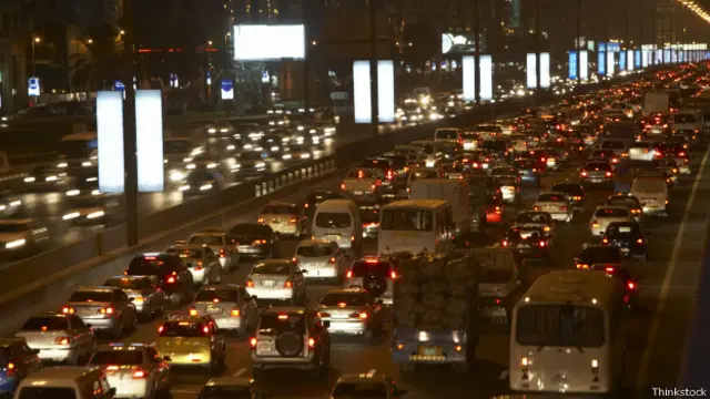 Пробки в Дубае