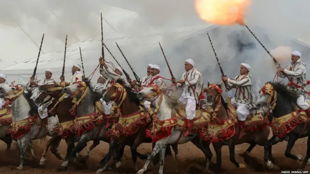 अल जदीदा में घुड़सवार सैलॉ डी चेवाल