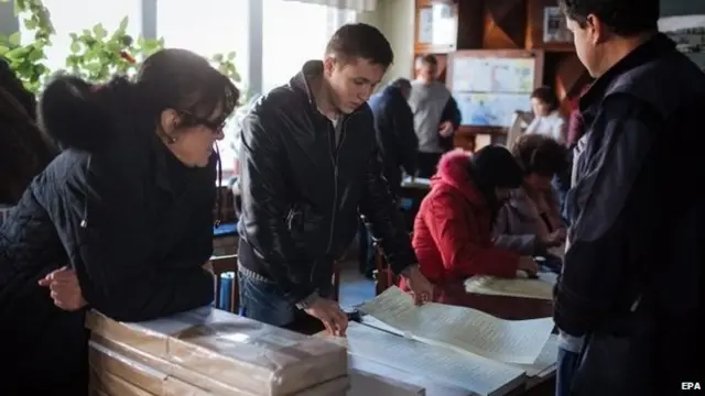 دونیتسک اور لوہانسک علاقوں کے تقریبا 30 لاکھ افراد ووٹ نہیں دیں گے 