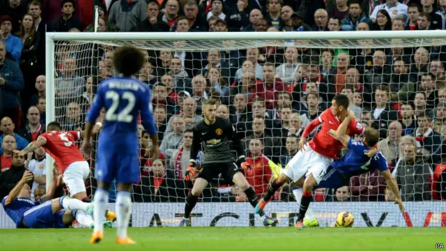 Manchester United melawan Chelsea