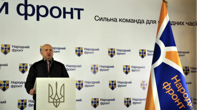 Олександр Турчинов висловив наміри "Фронту" претендувати на посаду прем'єра для Арсенія Яценюка