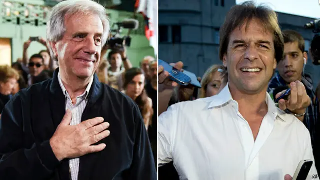 Según los primeros resultados, el aspirante del Frente Amplio consiguió entre el 44 y 46% de los votos, mientras su rival más cercano logró entre el 31 y 33%