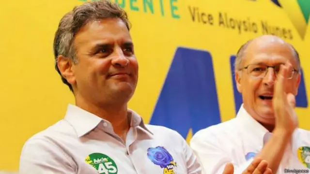 Alckimin e Aécio / Crédito: Divulgação