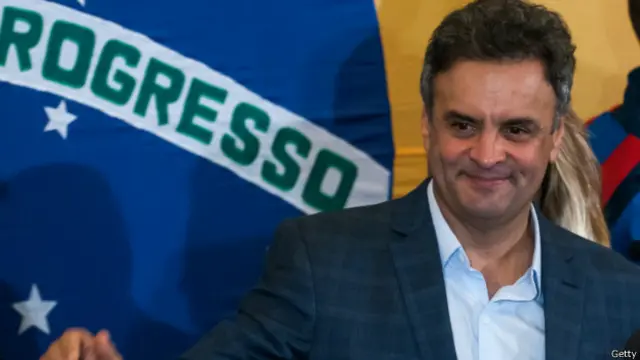 Aécio Neves / Crédito: Getty