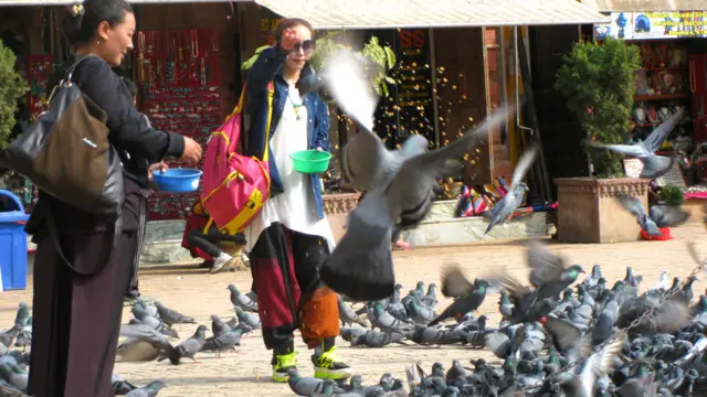 चीनी पर्यटक, काठमांडू