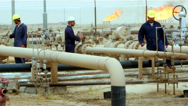 يعتمد الاقتصاد العراقي بشكل شبه كلي على انتاج النفط