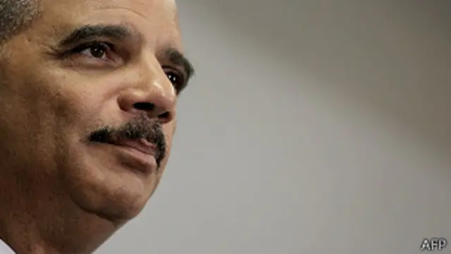 Eric Holder, exfiscal general de Estados Unidos.