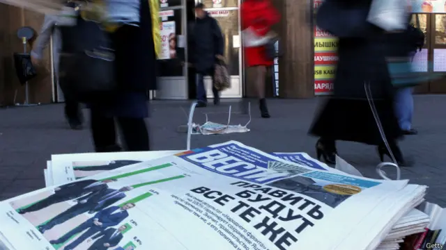 روزنامه های اوکراین بر انتخابات این کشور متمرکزند.