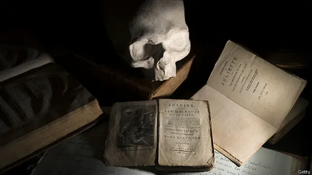 Слепок с черепа маркиза де Сада, сделанный в 1820 г.