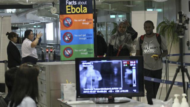 Chequeo contra el ébola