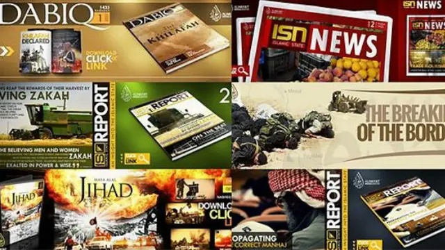 आईएस की प्रचार सामग्री