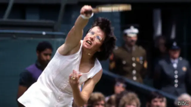 Billie Jean King fue una gran defensora por la igualdad de género en el deporte.