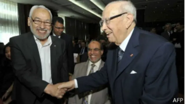  پذیرفتن شکست در انتخابات از سوی نهضت و تبریک گفتن پیروزی به حزب سکولار ندای تونس، چهره ای متفاوتی از اسلام سیاسی به نمایش گذاشت