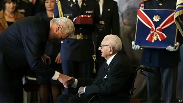 Nicholas Winton / Crédito: AP
