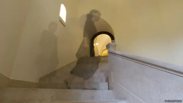 Una imagen que sugiere un fantasma