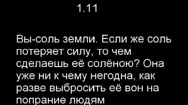 Фрагмент оформления альбома - евангельская цитата (Матф.5:13)
