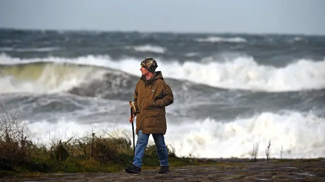 Шторм в Шотландии