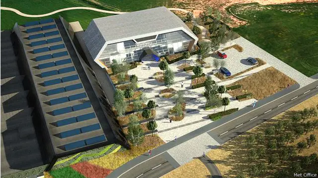 Макет помещения для суперкомпьютера