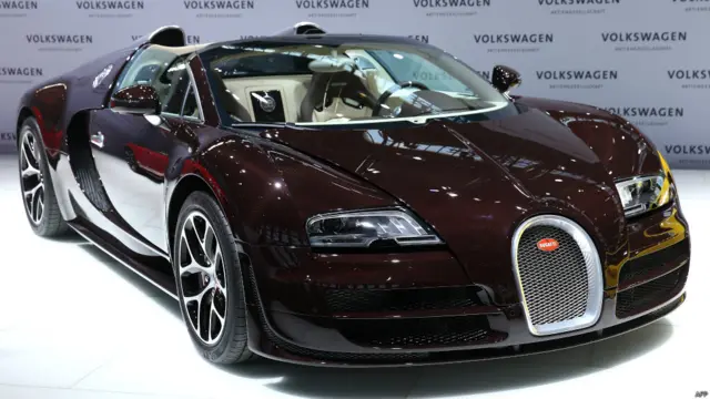 فرانس کی بگاٹی ویرون 16.4 گرینڈ سپورٹ کے بارے میں کمپنی کا کہنا ہے کہ یہ تیز ترین گاڑی ہے ۔ اس گاڑی کو 2013 میں 255.5 میل فی گھنٹہ کی رفتار سے چلایا گیا تھا۔ صرف 450 گاڑیاں تیار کی گئیں جن میں سے 400 فروخت ہو چکی ہیں۔ اس کی قیمت 25 لاکھ ڈالر ہے۔ 