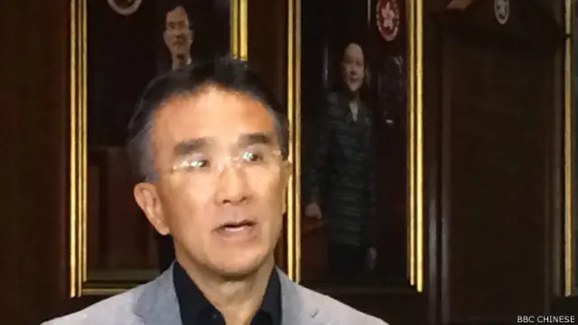 田北俊胞弟田北辰(BBC中文网照片)