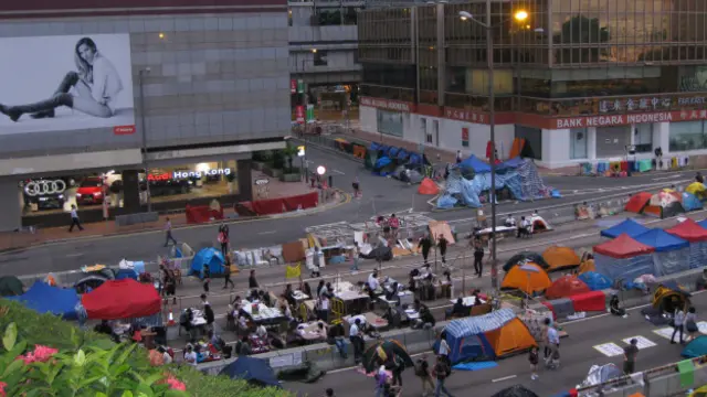 香港占中