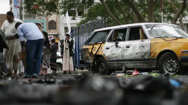 عمليات انتحارية أودت بحياة عدد من الحوثيين في وسط العاصمة صنعاء.