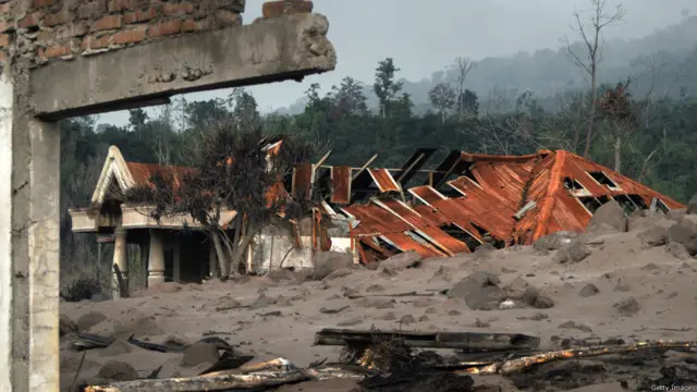 Dampak letusan Sinabung