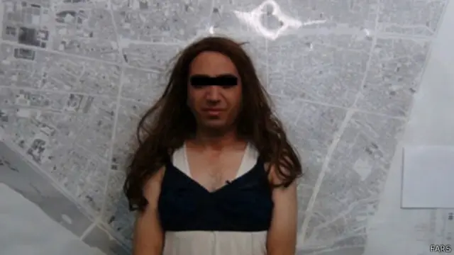 یکی از عکسهای خبرگزاری فارس از "فرد مشکوک" در اصفهان