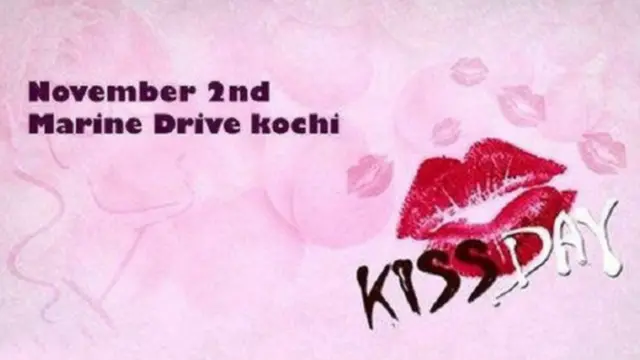  کیرالہ میں پولیس نے ایک ہندو تنظیم کے مبینہ ظلم و ستم کے خلاف بطور احتجاج عاشقوں کو عوامی طور پر بوس و کنار کی اجازت نا دینے کا اعلان کیا ہے۔