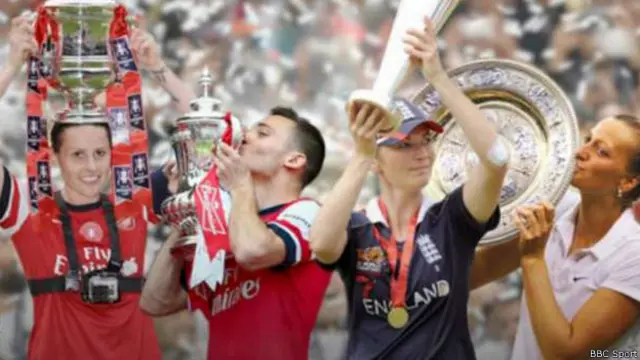 Levantamento da BBC Sport mostra diferenças em premiações no esporte entre homens e mulheres