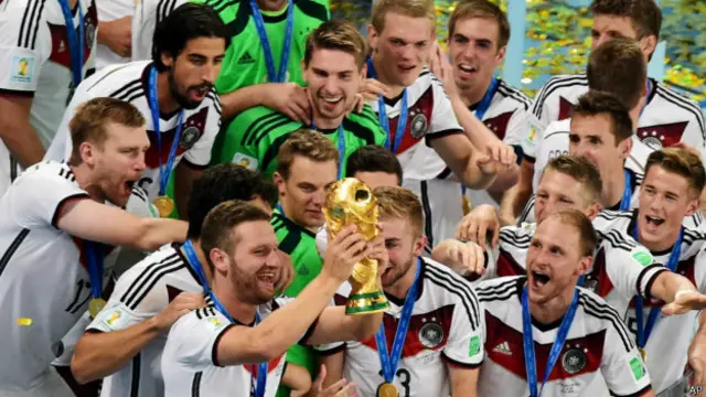 Alemanha campeã mundial em 2014 / Crédito: AP