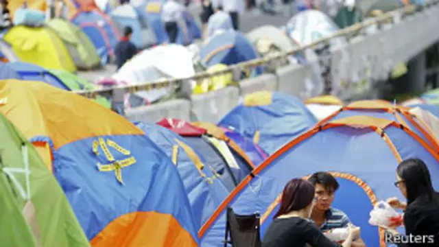 Campamento en Honk Kong