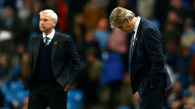 Manuel Pellegrini akan menyiapkan anak-anak asuhannya untuk menghadapi Manchester United akhir pekan ini.