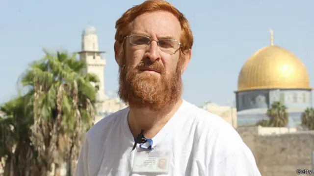 یهودا گلیک خواستار دسترسی آزادانه یهودیان به اماکن مقدس آنان در محوطه حرم الشریف بود