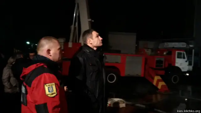 Кличко біля Жовтня