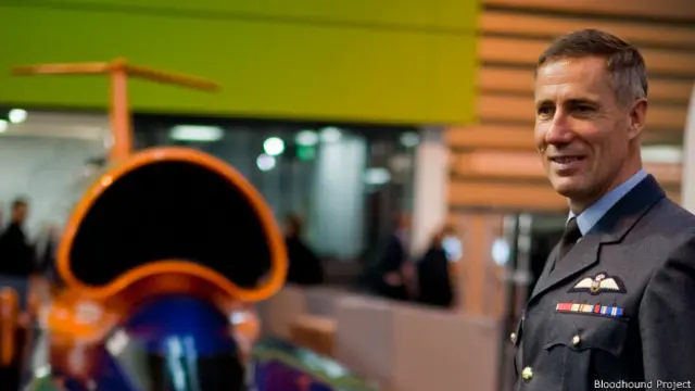 Andy Green, piloto do Bloodhound | Foto: Bloodhound Project