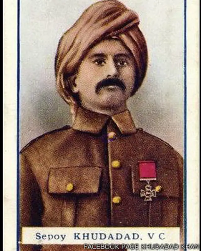 विक्टोरिया क्रॉस विजेता ख़ुदादाद ख़ान