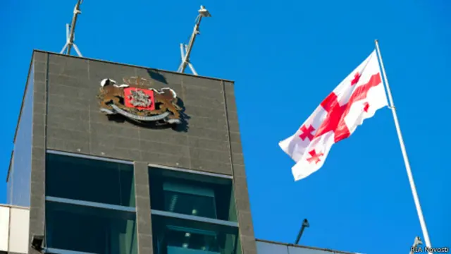 Здание министерства обороны Грузии