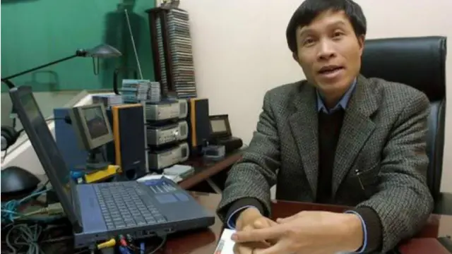 Ông Nguyễn Hữu Vinh bị bắt hồi tháng Năm năm nay