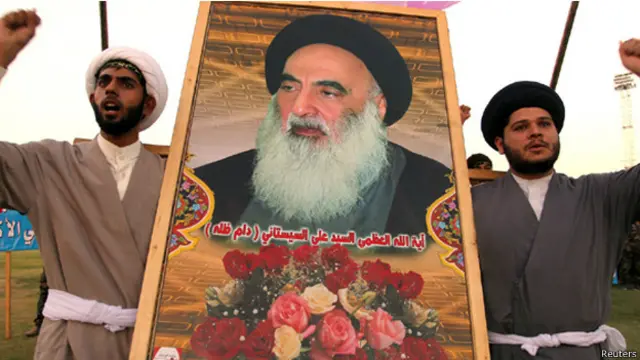 يتمتع آية الله السيستاني بنفوذ كبير في الاوساط الشيعية