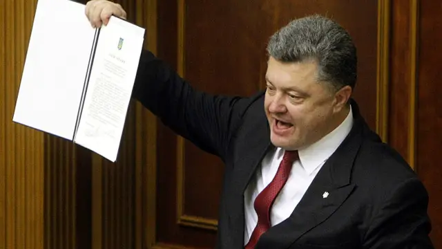 پوروشينکو ويلي، ختيځ اوکراين کې د ياغيانو له لوري غير مسوولو ټاکنو د سولې ټول بهير له خطر سره مخامخ کړى