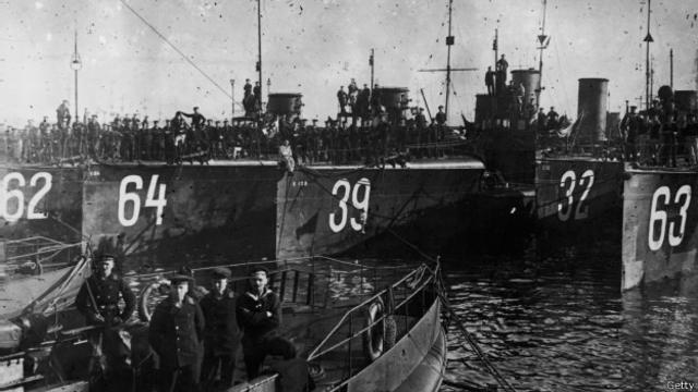 Marina alemana de la Primera Guerra Mundial