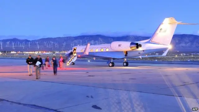 سنیچر کو نیشنل ٹرانسپورٹیشن سیفٹی بورڈ کی ٹیم بھی صحرائے موہاوی پہنچی جو اس حادثے کی تحقیقات کا آغاز کرے گی