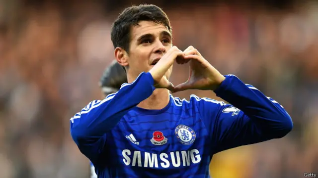Oscar mencetak col cantik dalam kemenangan Chelsea atas QPR
