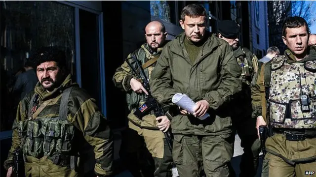 दोनेत्स्क के कार्यकारी प्रमुख अलेक्जेंडर जाखरचेनको