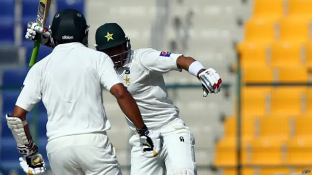 کپتان کی تیز ترین سنچری نے پاکستان کی پوزیش کو مزید مستحکم کر دیا ہے