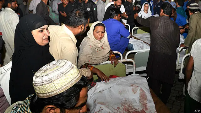 पाकिस्तान में धमाका