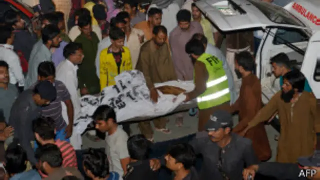 पाकिस्तान में धमाका
