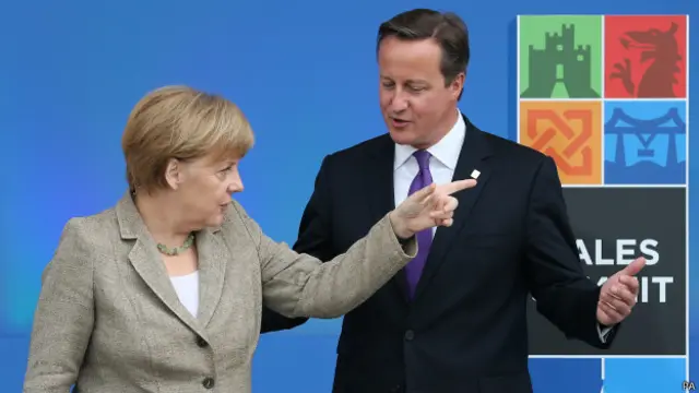 Меркель и Кэмерон